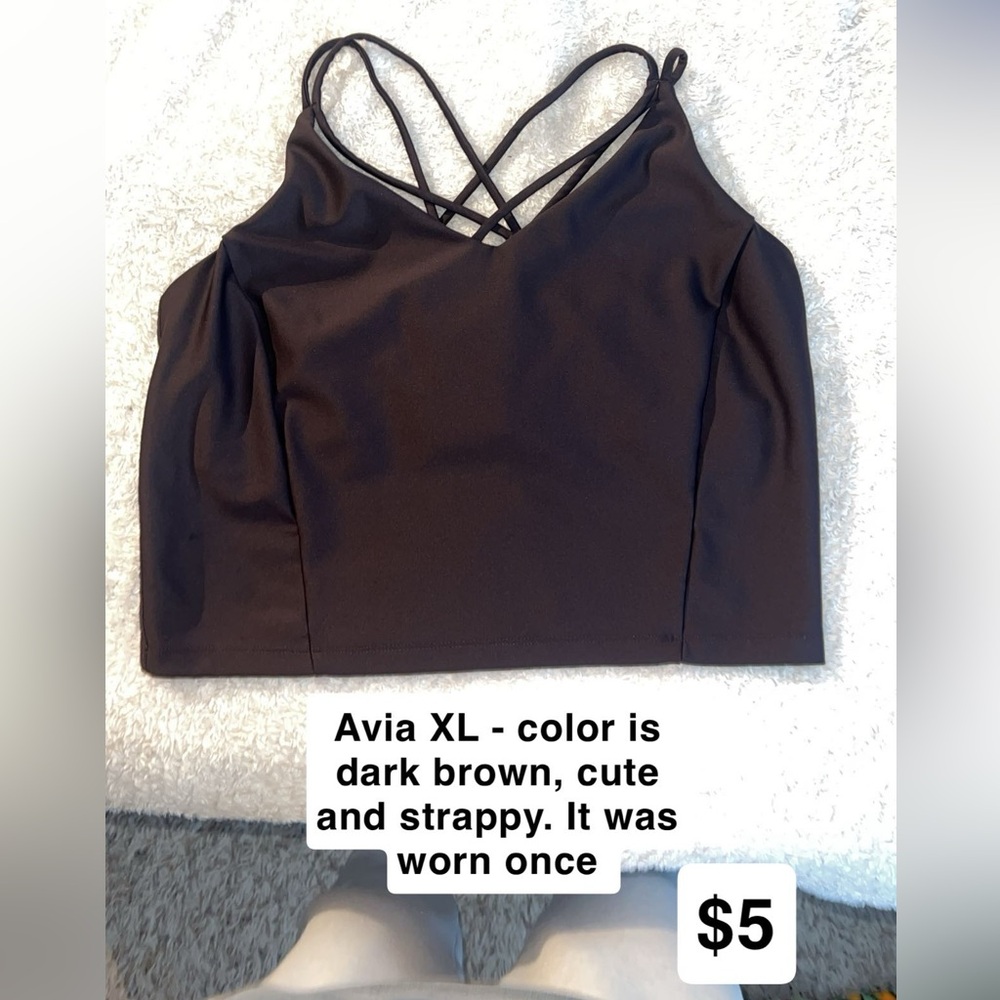 Avia Women's Elegant Black Camisole